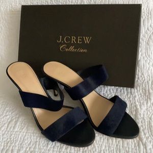 Brand new J. Crew Collection heels. Black/size 8.5